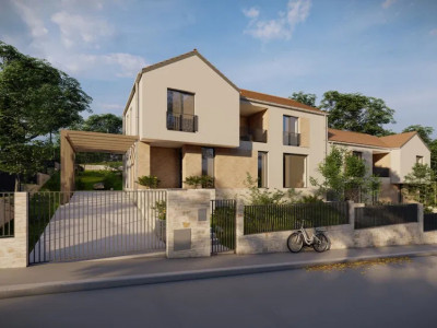 Teren construibil duplex Chinteni cu utilitati
