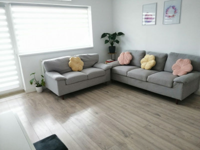 Apartament 3 camere finisat utilat la cheie bloc nou 