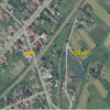 Teren construibil 2100 mp front 44 ml cu utilități Apahida