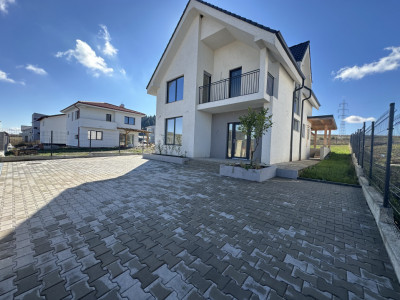 Casa individuala cu asfalt și utilități 