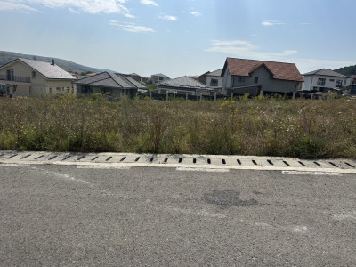 Teren cu toate utilitățile asfalt Chinteni 