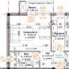 Apartament cu CF finisat cu balcon și parcare,  bloc nou Apahida thumb 8