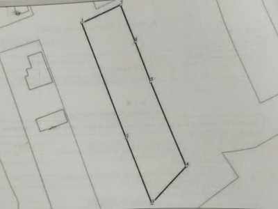 Teren construibil 1400 mp zona de case cu utilități Popești 