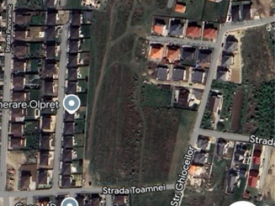Teren construibil 591 mp front 24 Dezmir str Toamnei