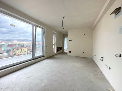 Apartament 3 camere, 2 dormitoare + terasă 20 mp Cluj, bloc nou cu CF
