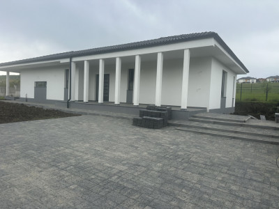 Casa individuala pe un singur nivel 120 mp si teren 750 mp  